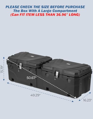 Lockable 160 Quart Truck Bed Tool Box