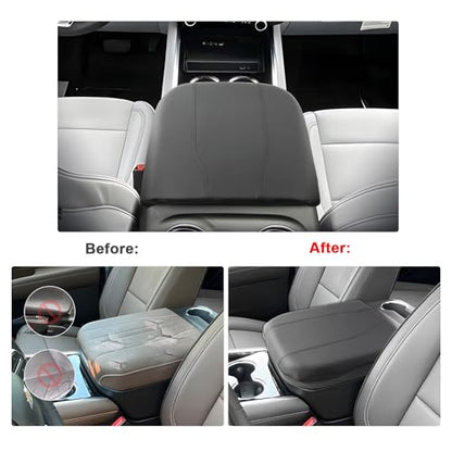 for 2025 Chevy Tahoe Suburban Armrest Cover for 2025 Chevrolet Tahoe Accessories 2025 Tahoe Center Console Cover 2025 Tahoe Suburban Middle Console Cover