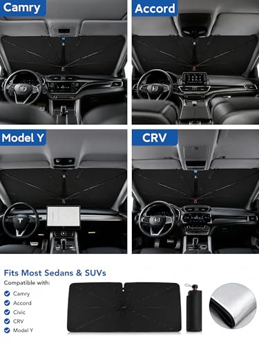 Windshield Sun Shade Umbrella for Car