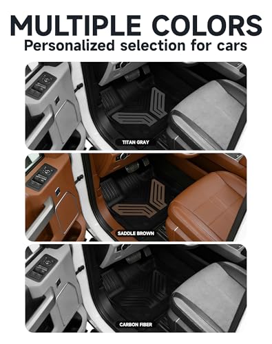 2 Piece Front TPE Floor Mats for Ford F