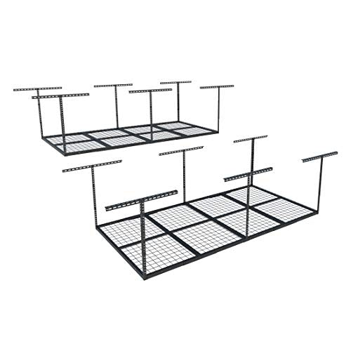 4x8 Overhead Garage Ceiling Storage Rack (2 Count)