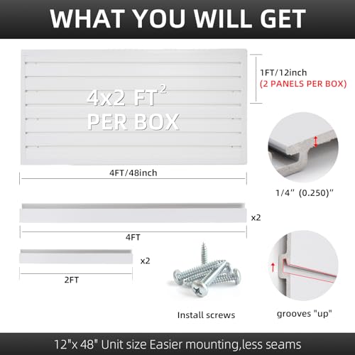 Slat Wall Paneling Garage Wall Organizer