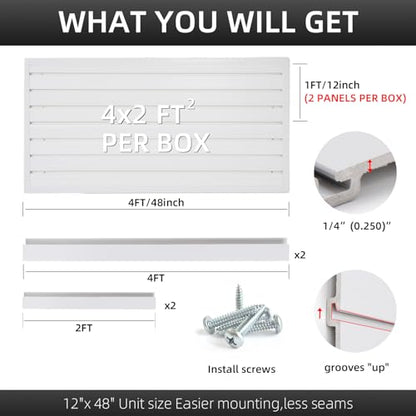 Slat Wall Paneling Garage Wall Organizer