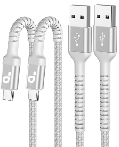 USB A to USB C Cable Fast Charging [2 Pack (12 Foot)