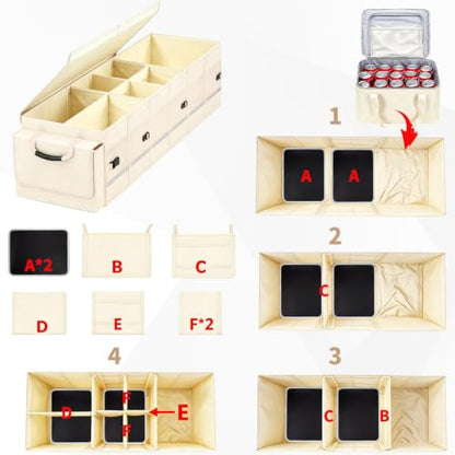 Car Trunk Organizer and Storage for Car