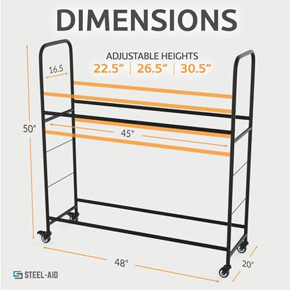 Rolling Tire Rack