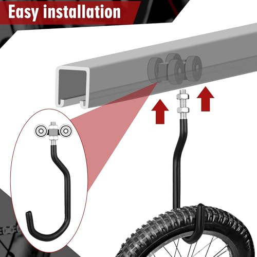 8 Pcs Machine Thread Bicycle Storage Hook (8 Count)