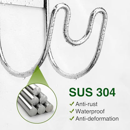 Stainless Steel Garden Hose Holder