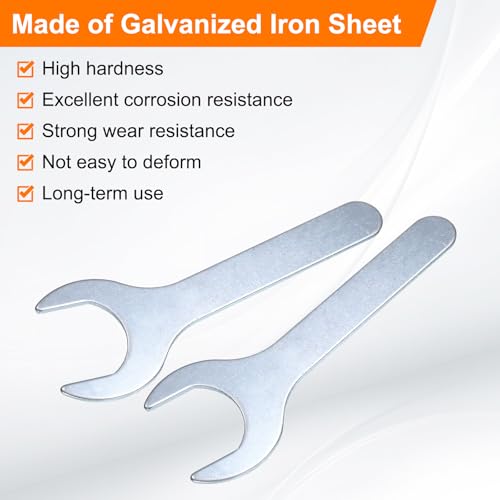 10pcs Small Open End Wrench 30x138x2.2mm Metric U (10 Count)
