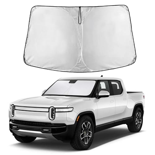 Windshield Sunshade Compatible for Rivian R1T 2022