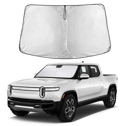 Windshield Sunshade Compatible for Rivian R1T 2022