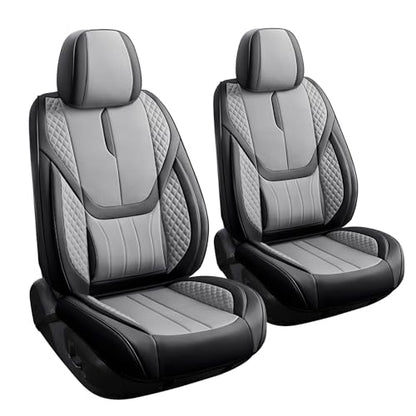 Universal Car Seat Covers for SUVs Sedans Trucks BlackGrey (5 Count)