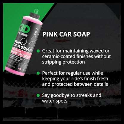 Pink Car Soap (16 Fl Oz)