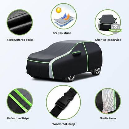 420d 100% Waterproof Car Cover Custom Fit for Honda HR