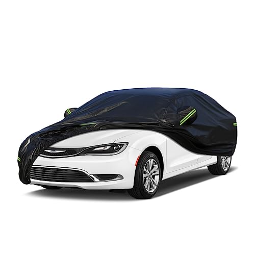 7 Layers Car Cover Custom Fit Chrysler 200 from 2010 to 2025