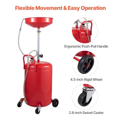 20 Gallon Waste Oil Drain Tank
