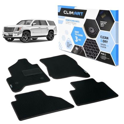 All Weather Car Floor Mats Compatible with Cadillac Escalade 2015