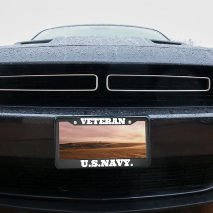 Personalized License Plate Frame