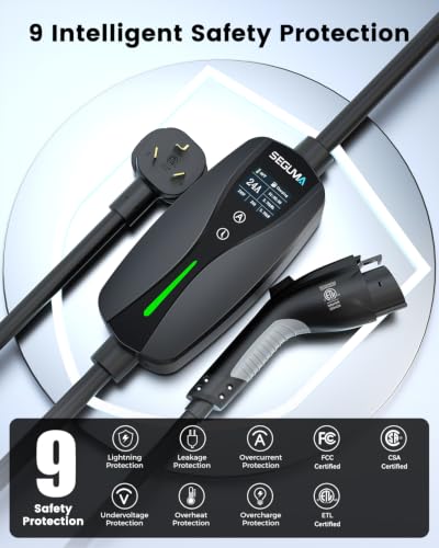 Level 2 EV Charger 24Amp 240V