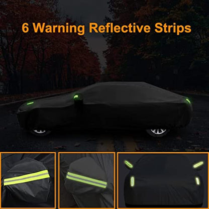 Heavy Duty Car Cover Compatible with Chevrolet Corvette C8 Stingray Z51 Z06 E