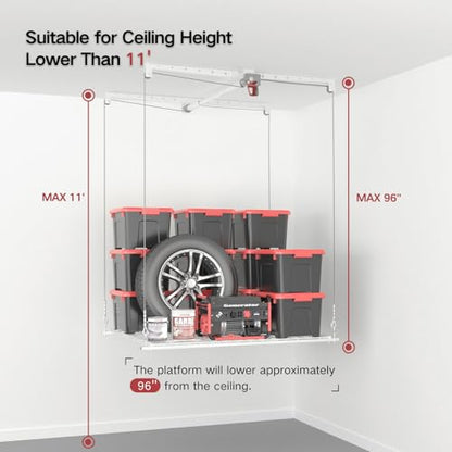 Overhead Garage Storage Rack