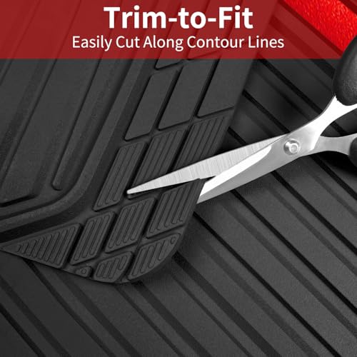 Heavy Duty Rubber Car Mats Metallic