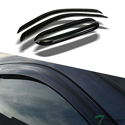 Topline Sun Rain Guard Vent Window Visors