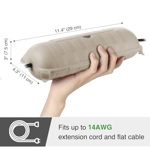Outdoor Extension Cord Safety Cover