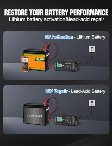 12V 10A Battery Charger for Lead