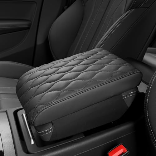 Car Center Console Armrest Cover PU Leather