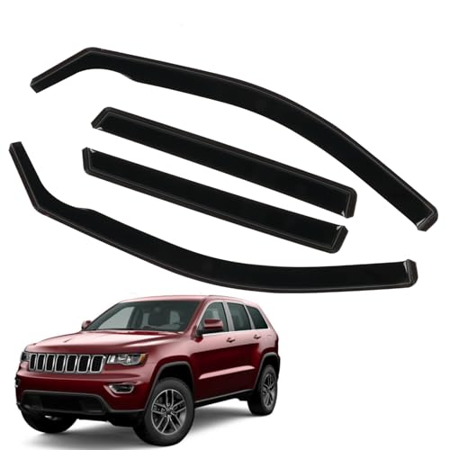 4PCS in Channel Rain Guards for 2011