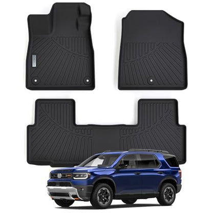 Floor Liners Floor mats for 2026 Passport TPE All Weather Protection 1st & 2nd Row Car Floor Mats Accessories