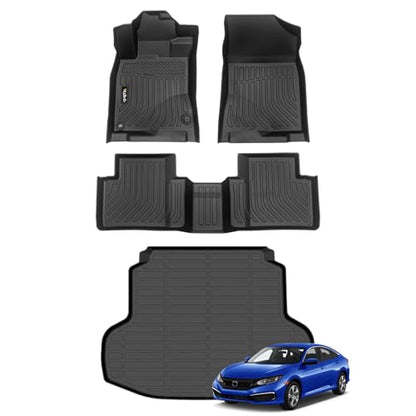 Floor Mats & Cargo Mat for Honda Civic Sedan 2016