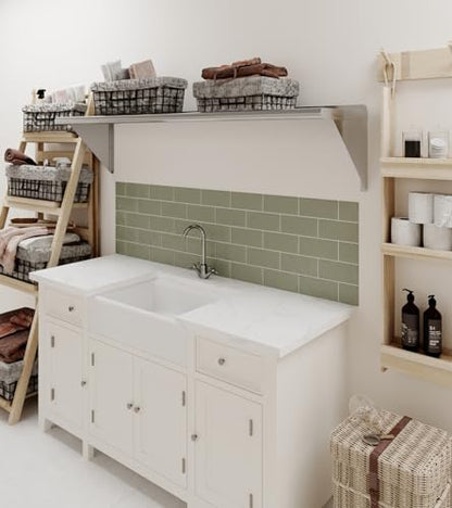 60" Long X 14" Deep Stainless Steel Wall Shelf