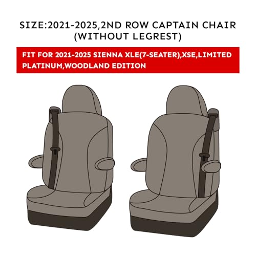 Sienna Seat Covers for 2021