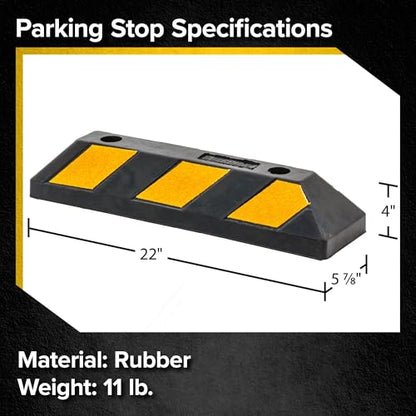 2' Parking Stopper for Garage