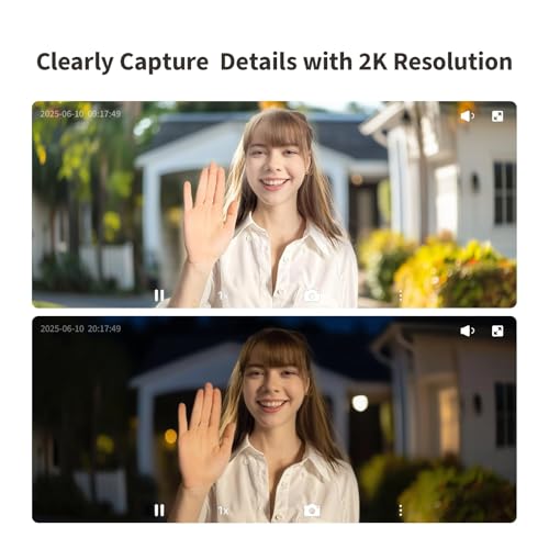 Smart Doorbell Camera G410 with Chime