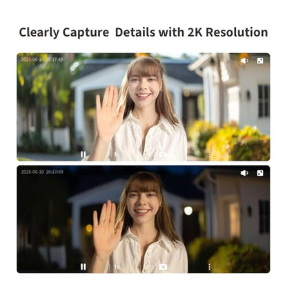 Smart Doorbell Camera G410 with Chime
