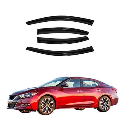 Rain Guards Compatible with Nissan Maxima 2009 (4 Count)