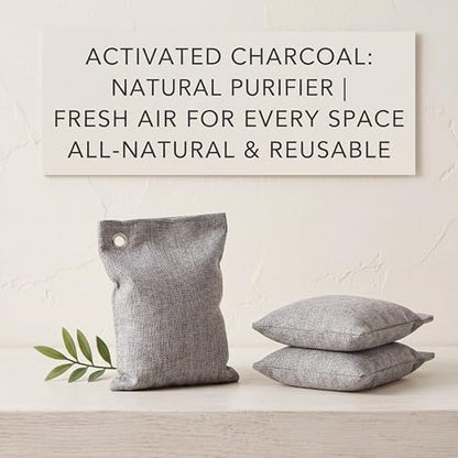 24 Pcs Activated Charcoal Odor Absorber 50g (24 Ounce)