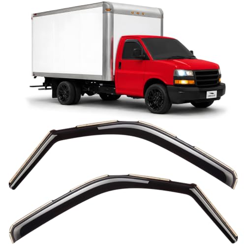 in Channel Extra Durable Rain Guards for GMC Savana 4500 2009