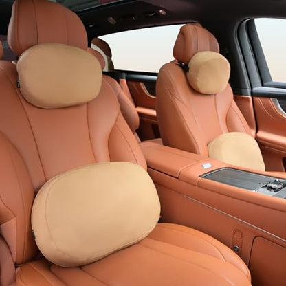 Car Headrest and Lumbar Support Pillow for Car Office Chair
