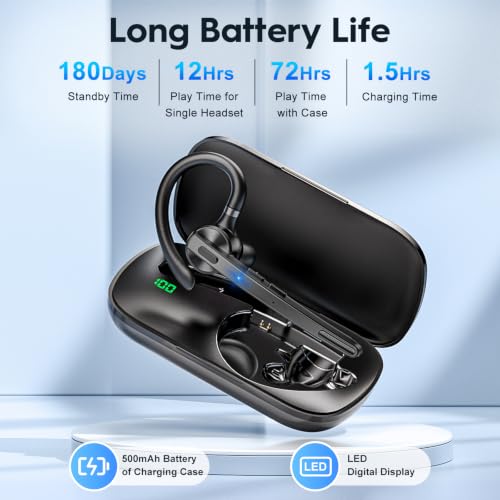 Bluetooth Headset 72H Work Single