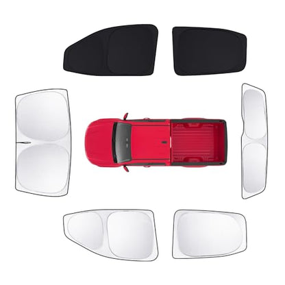 6pcs Car Window Shades for Chevrolet Colorado 2015 (6 Count)