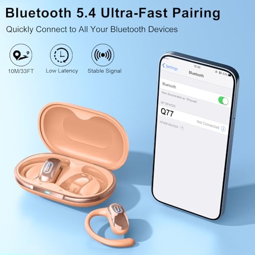 Open Ear Headphones for Sports & Work