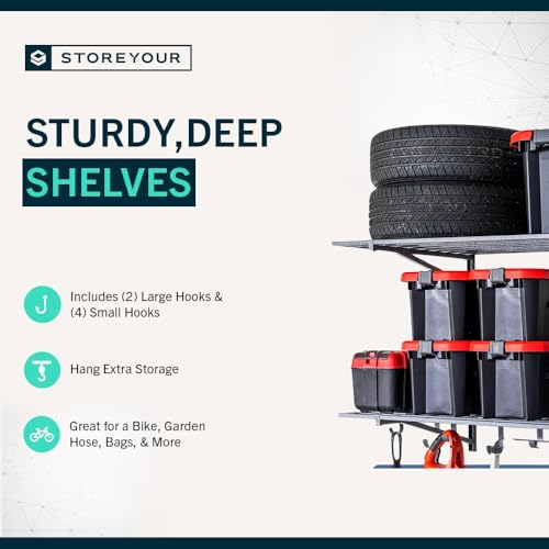 Garage Wall Shelf (2 Count)