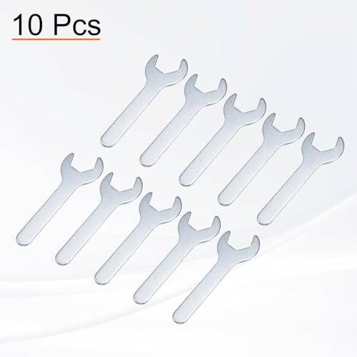 10pcs Small Wrench 25x126x2.8mm Metric U (10 Count)