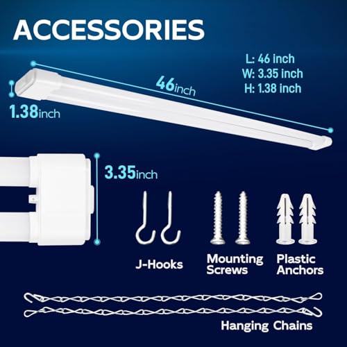 LED Shop Light 4FT 44W (4 Count)