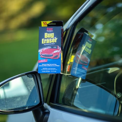 95401 Bug Eraser Car Cleaning Wipes