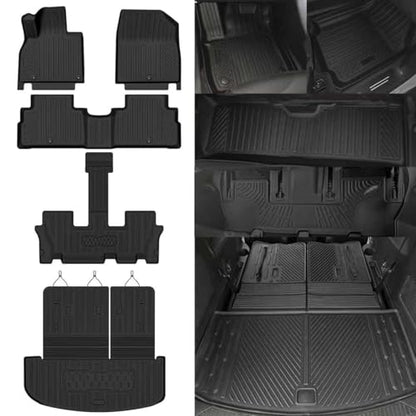 Custom Fit Floor Mats for Kia Telluride 7 Seats 2020